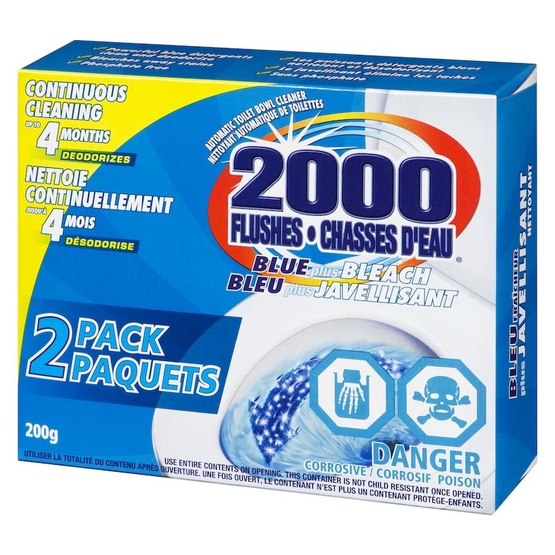 Blue + Bleach Automatic Toilet Bowl Cleaner