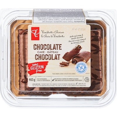 President's Choice Gluten Free Chocolate Cake 553 g, $2.53/100g