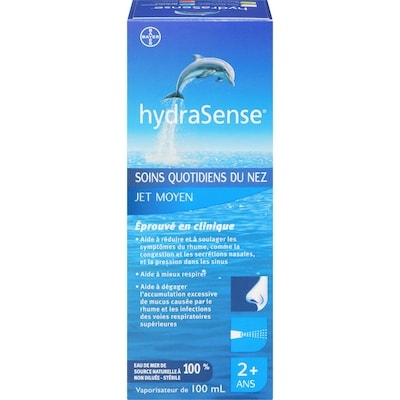 Hydrasense Soin quotidien du nez, jet moyen 100 ml, 11,47 $/100ml