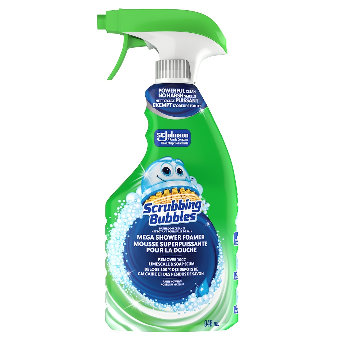 Scrubbing Bubbles Mousse superpuissante pour la douche, parfum Rosée du matin 946 ml, 0,74 $/100ml