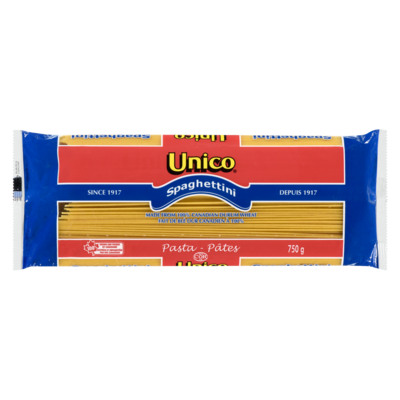 Unico Spaghettini 750 g, 0,44 $/100g