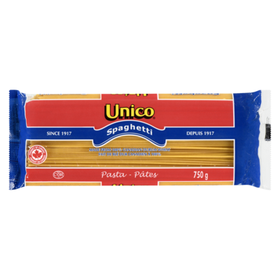 Unico Spaghetti 750 g, 0,44 $/100g