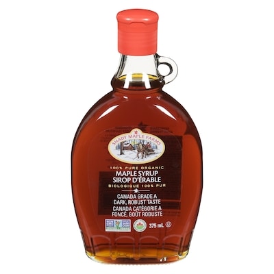 Shady Maple Farms Organic Amber Maple Syrup 375 ml, $4.00/100ml