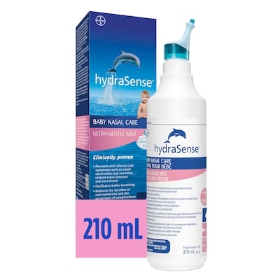 Hydrasense HydraSense Ultra-Gentle Mist Nasal Spray 210 ml, $10.95/100ml
