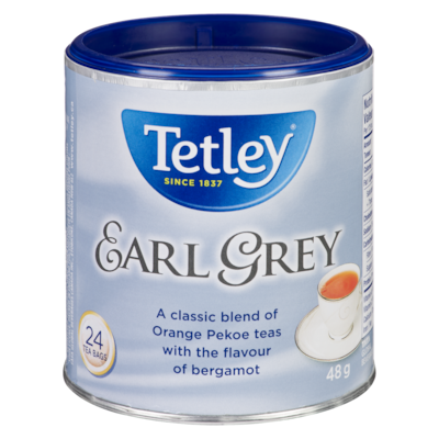Tetley Earl Grey Specialty Tea    24 ea, $0.13/1ea