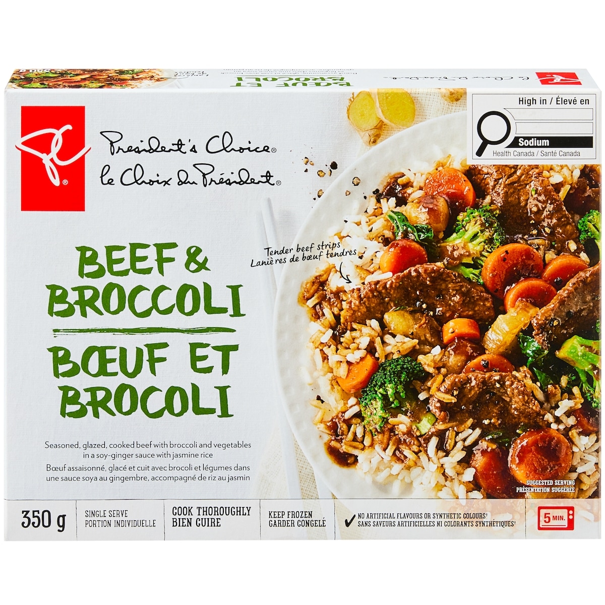 President's Choice Beef and Broccoli