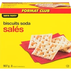 Biscuits soda salés
