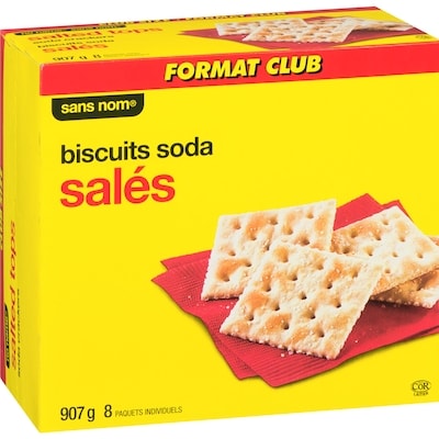 Biscuits soda salés