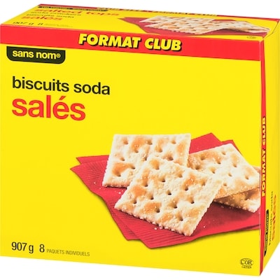 Biscuits soda salés