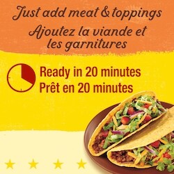 Old El Paso Dinner Kit, Hard Taco - 250 g | Zehrs