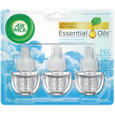 Air Wick Assainisseur d'air à brancher Freshmatic, Recharges d'huile parfumée, Brise vivifiante 20 ml, 65,00 $/100ml
