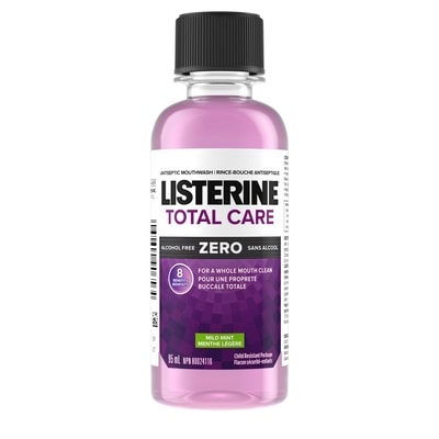 Listerine Total Care Zero Antiseptic Mouthwash, Mild Mint, Alcohol Free 95 ml, $3.16/100ml