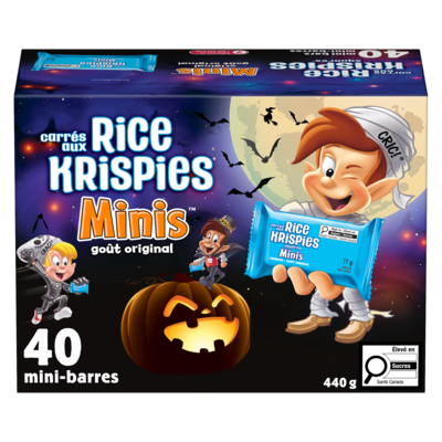 Kellogg’s Gâteries Mini carrés Halloween 440 g, 2,27 $/100g