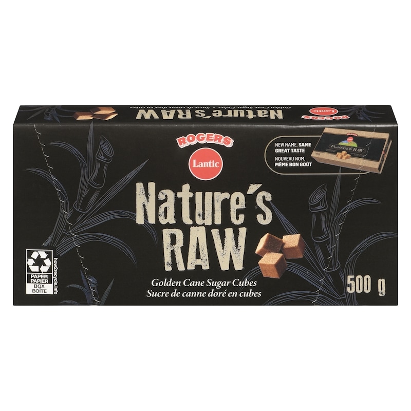●BROWN SUGA Rogers Plantation Raw Brown Sugar Cubes - 500 g | Real