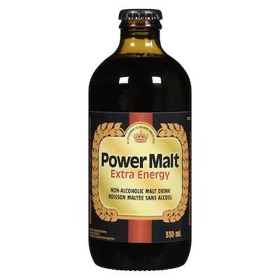 Power Malt Extra Energy 330 ml, $0.38/100ml