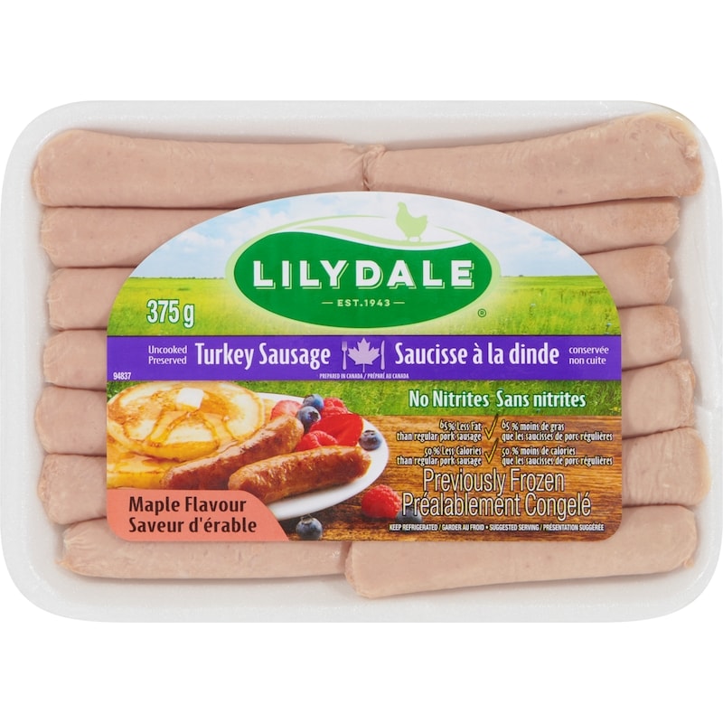 Sausage Turkey Maple Flavour