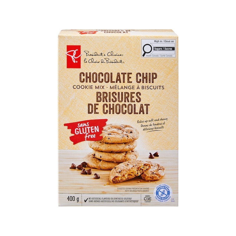 President's Choice Chocolate Chip Cookie Mix - 400 g | Wholesale Club