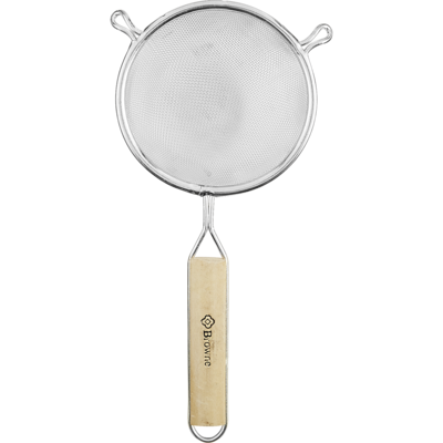 null Stainless Steel Strainer with Medium Mesh, 4.75" 1 ea, $8.99/1ea