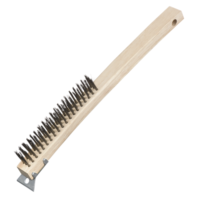 null Wire Brush with Scraper 1 ea, $7.99/1ea