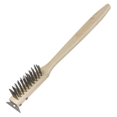 null Wire Brush with Long Wooden Handle 1 ea, $19.99/1ea