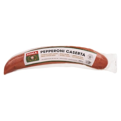 Roma Pepperoni Caserta, emballage sous vide 200 g, 1,85 $/100g