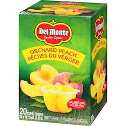 Del Monte Fruit Cups, Peach Club Pack (Case) - 20x112.5 ml | Maxi