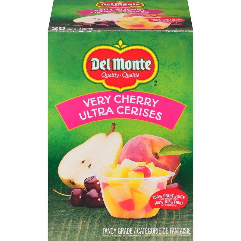 Fruit Cups, Very Cherry Club Pack, case