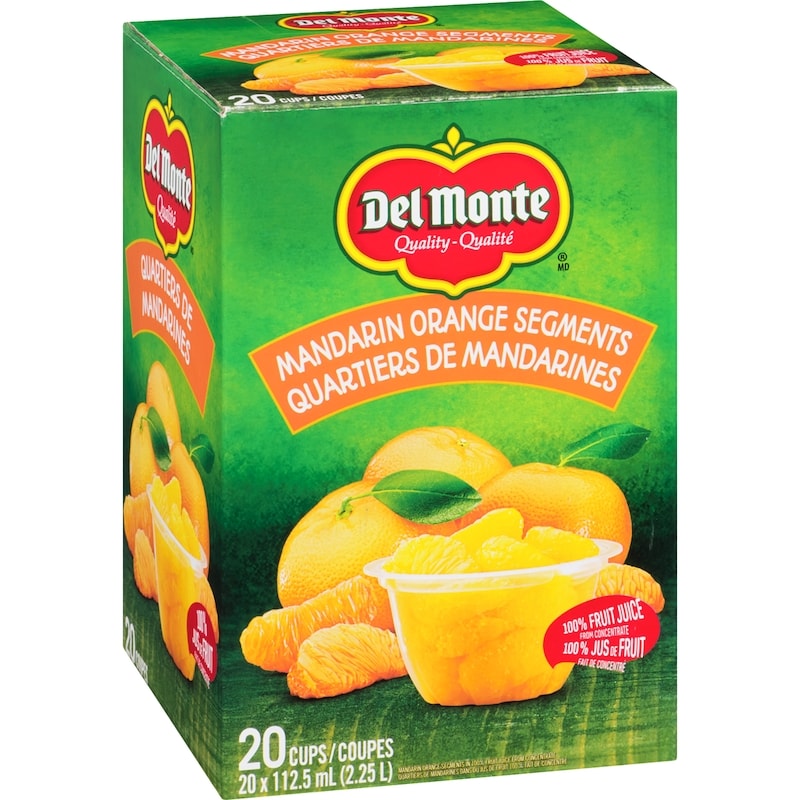 Fruit Cups, Mandarin Club Pack (Case)