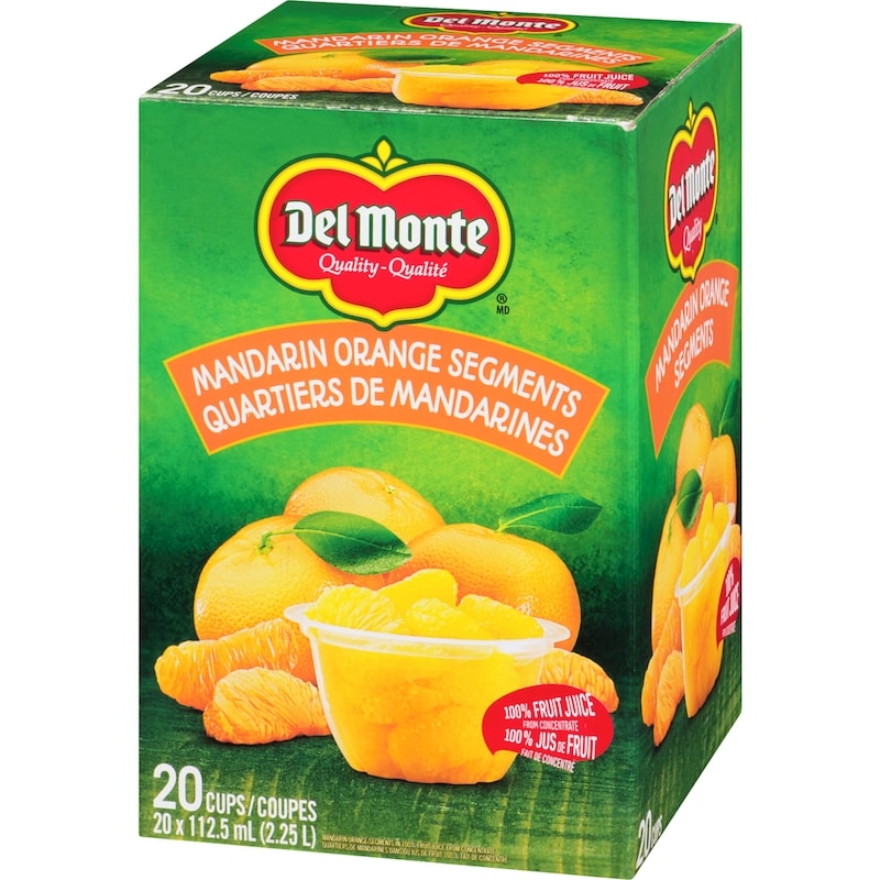 Fruit Cups, Mandarin Club Pack (Case)