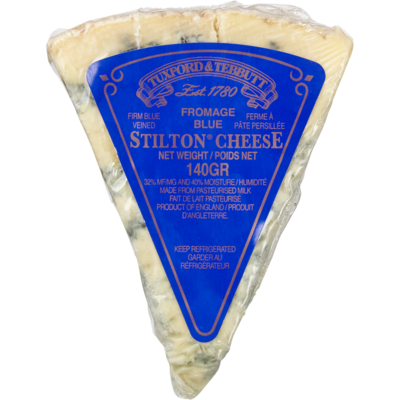 Oak Manor Stilton Quarters $49.90/1kg $22.64/1lb