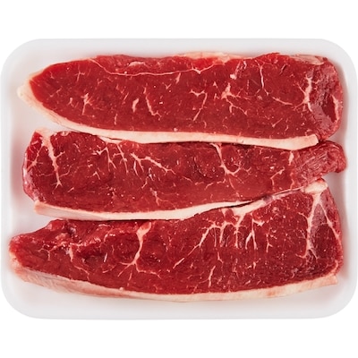 null Bifteck de haut de surlonge désossé et non paré 41,88 $/1kg 19,00 $/1lb