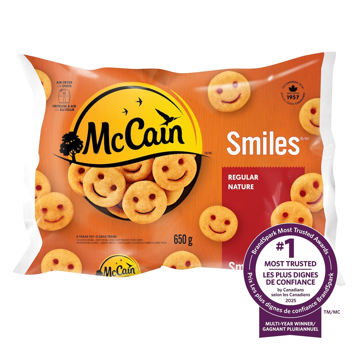 McCain Smiles - Smiley Face Fries