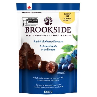 Brookside Dark Chocolate, Acai And Blueberry Flavour 595 g, $2.18/100g
