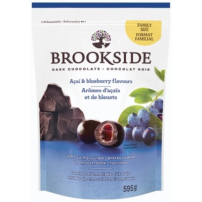 Brookside Dark Chocolate Acai & Blueberry 595 g, $2.18/100g