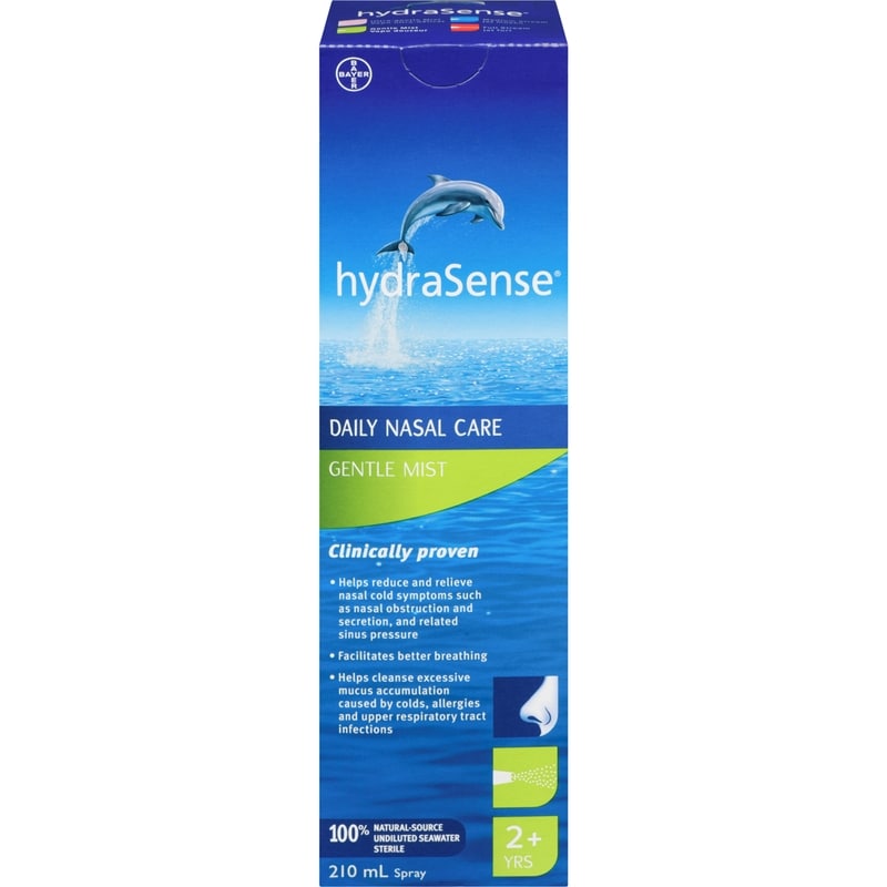 Gentle Mist Nasal Spray, Daily Nasal Care