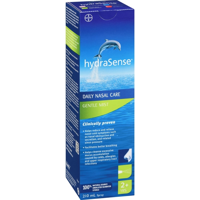 Gentle Mist Nasal Spray, Daily Nasal Care