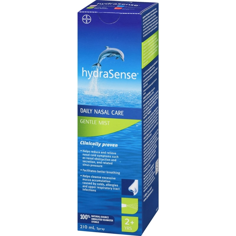 Gentle Mist Nasal Spray, Daily Nasal Care