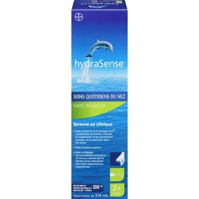 Hydrasense Vaporisateur nasal Vapo douceur, Soins quotidiens du nez 210 ml, 10,00 $/100ml