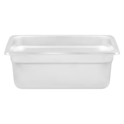 null Stainless Steel Anti-Jam Steam Table Pan 4" 1 ea, $21.99/1ea