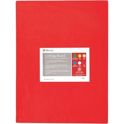null Planche à découper rouge 15 x 20 x 0,5 po 1 ea, 34,99 $/1ch