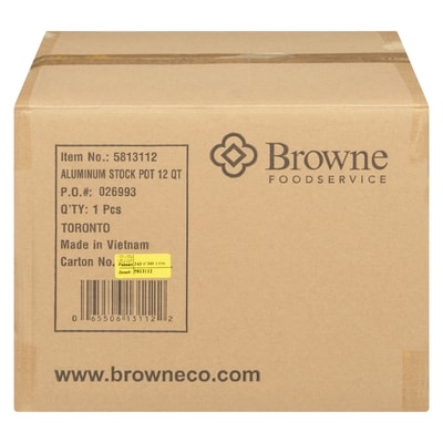 null Aluminum Stock Pot, 12Qt 1 ea, $59.99/1ea