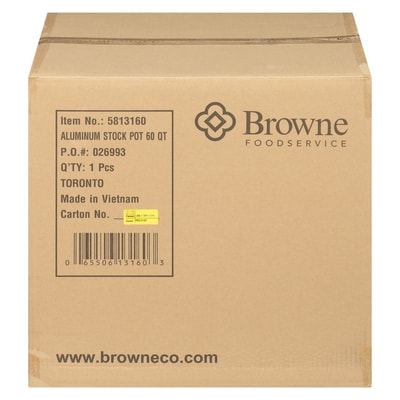 null Heavy Duty Aluminum Stock Pot, 60 qt 1 ea, $199.99/1ea