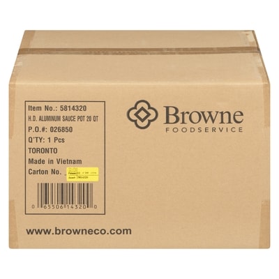 null Heavy Duty Aluminum Sauce Pot, 20 qt 1 ea, $154.99/1ea