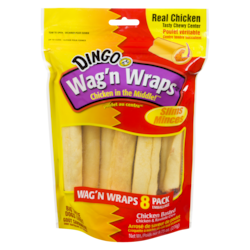 Dingo Wag 'n Wrap Dog Treats 276 g, $4.16/100g