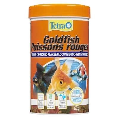 Nourriture en flocons pour poisson rouge