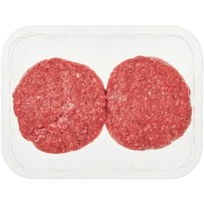 null Ground Lean Beef Patties $19.82/1kg $8.99/1lb