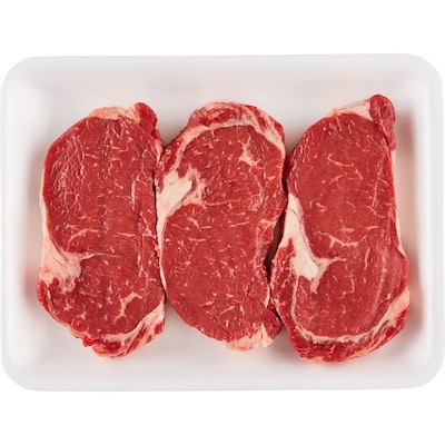 null Beef Rib Grilling Steak, Boneless, Club Pack $59.50/1kg $27.00/1lb
