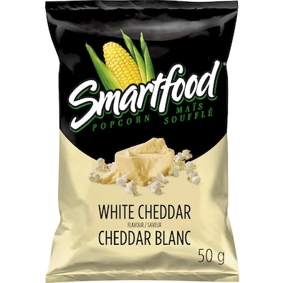 Smartfood White Cheddar flavour seasoned popcorn (small bag) 50g 50 g, $4.78/100g