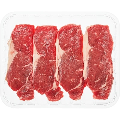 null Beef Striploin Fast Fry Steak $53.99/1kg $24.50/1lb