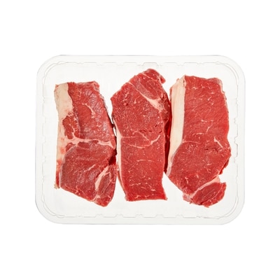 null Beef Striploin Grilling Steak, Club Pack $48.48/1kg $22.00/1lb